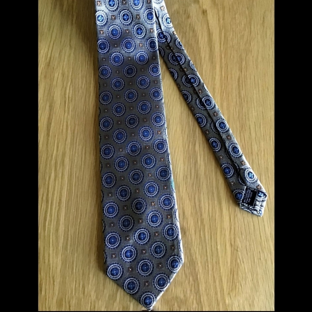 Silk Geometric Tie